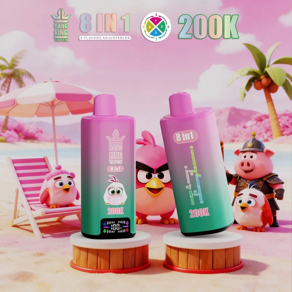 Bang King 200K Puffs 8in1 - 画像 (13)