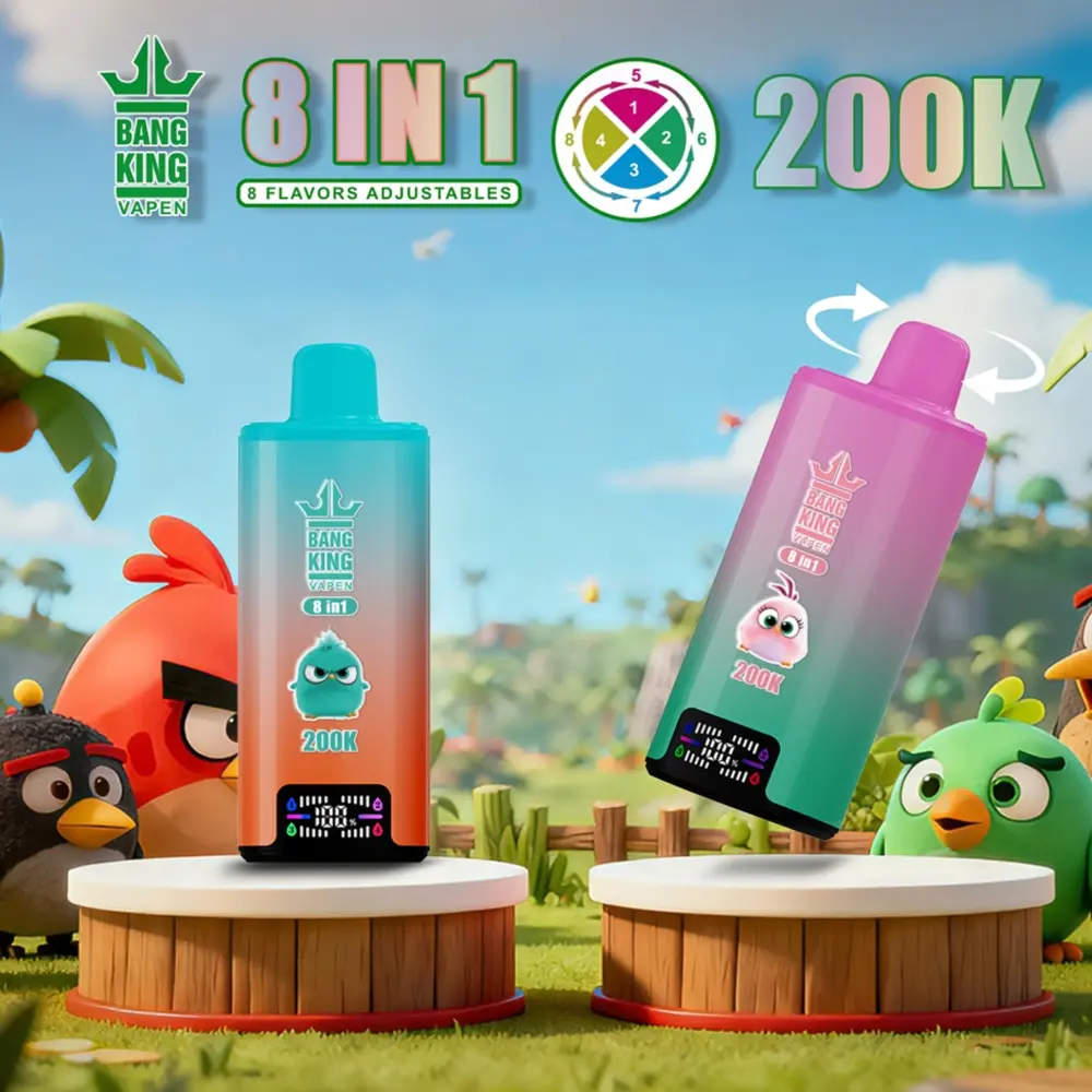 Bang King 200K Puffs 8in1 - 画像 (12)