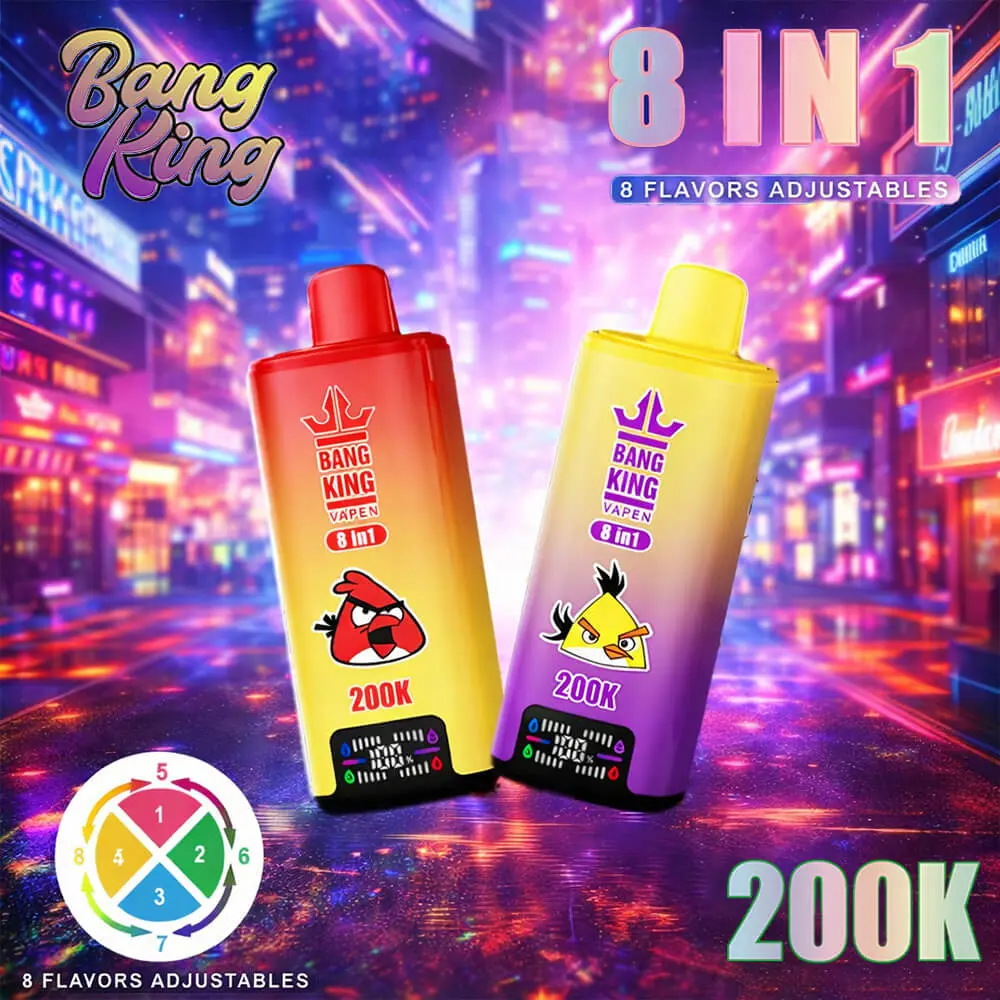 Bang King 200K Puffs 8in1 - 画像 (11)