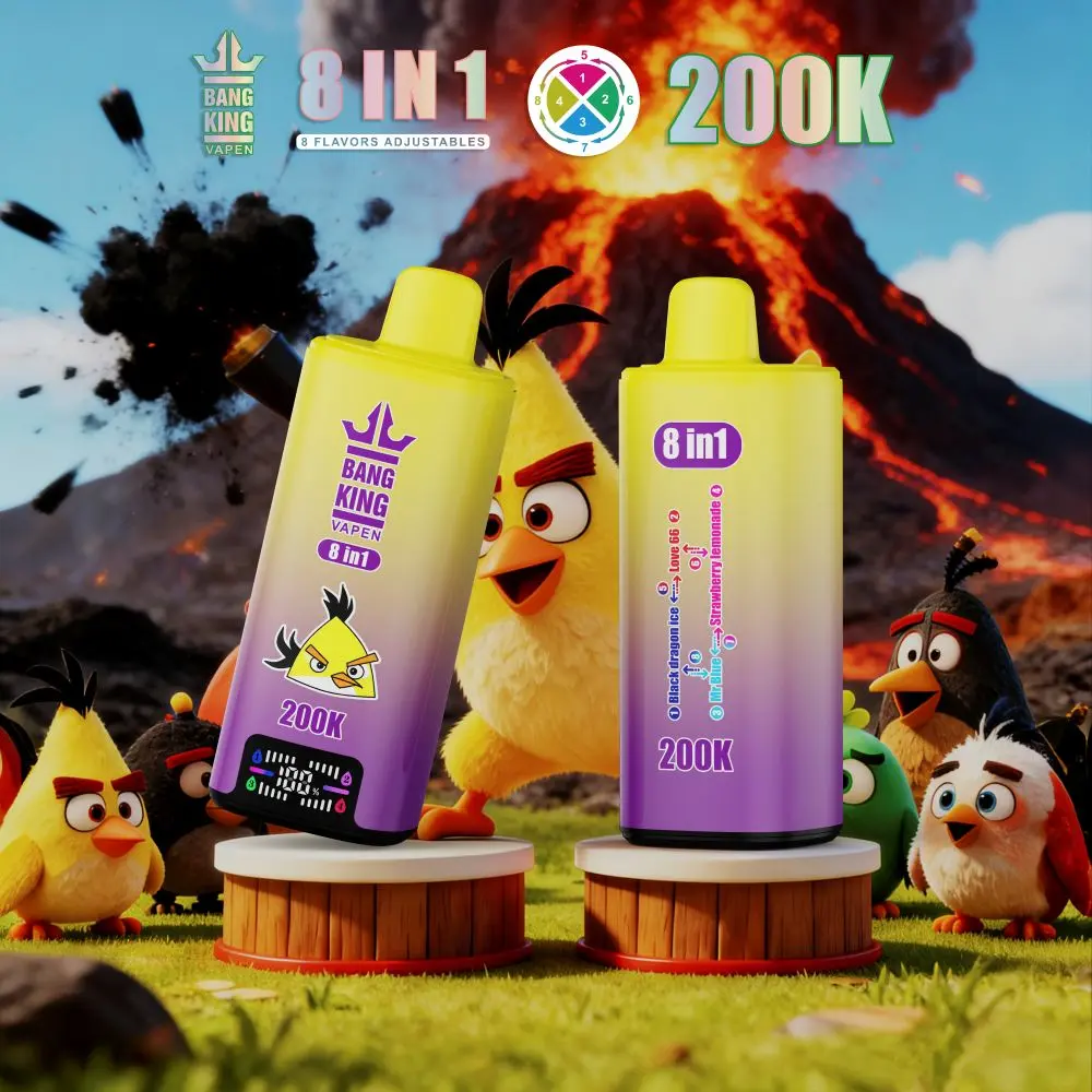 Bang King 200K Puffs 8in1 - 画像 (6)