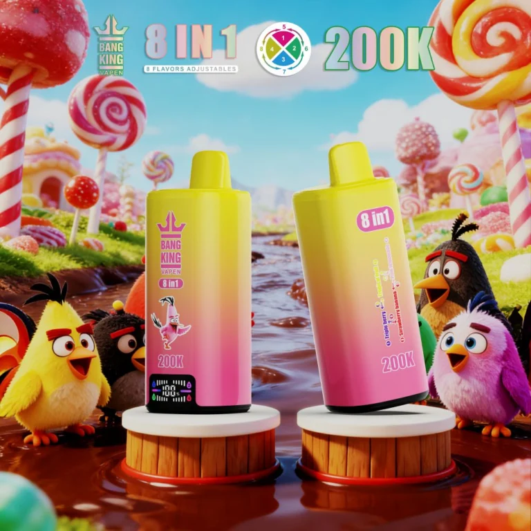 Bang King 200K Puffs 8in1 - 画像 (3)