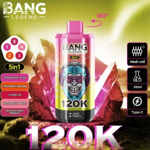 Bang Legend 120K Puffs of 5 w 1 5