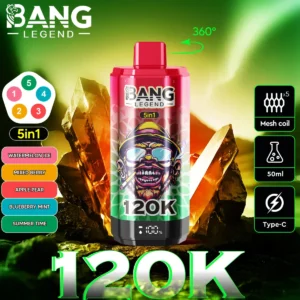 Bang Legend 120K Puffs of 5 w 1 8