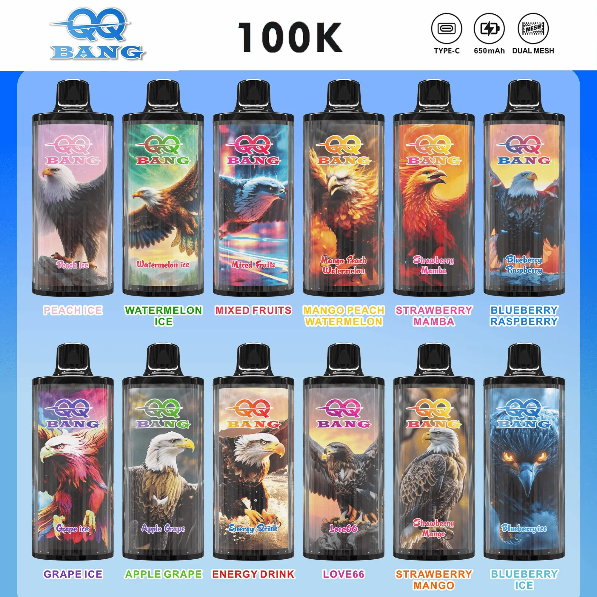 QQ Bang 100K 電子タバコ おすすめ / ベイプ